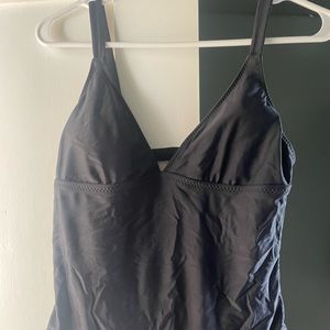 Black Mossimo One-Piece Bathing Suit (Like New)